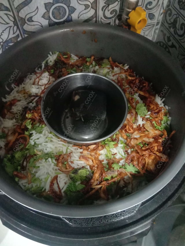 Delicious Veg Biryani prepared by COOX