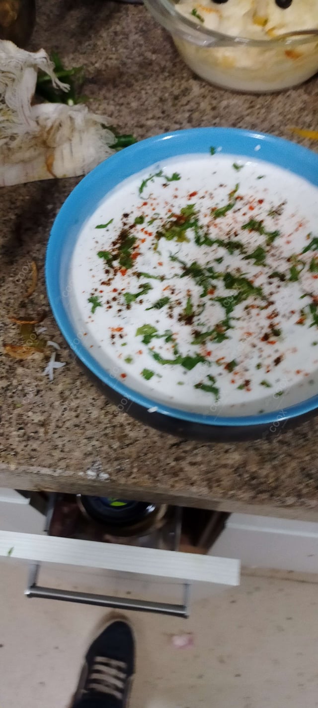 Delicious Mix Veg Raita prepared by COOX