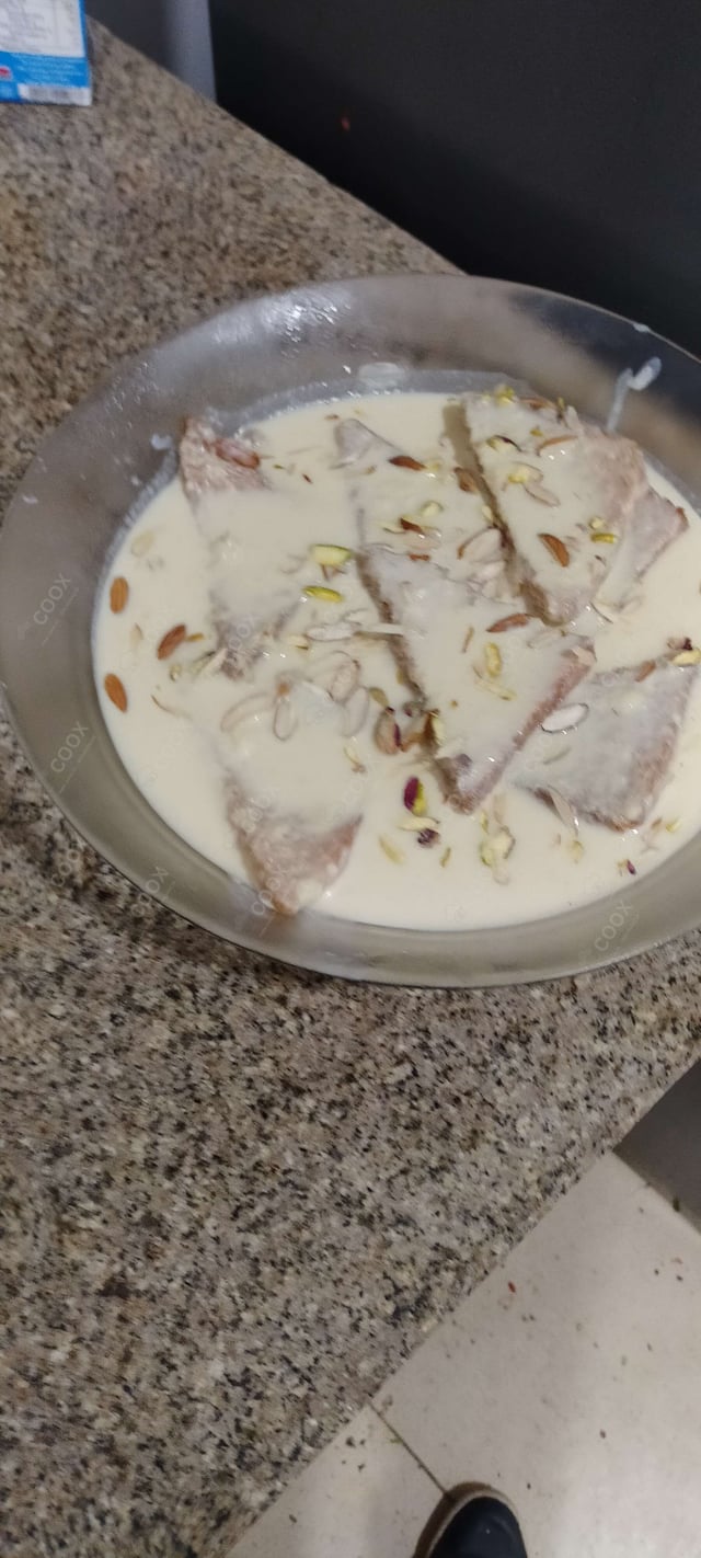 Delicious Shahi Tukda prepared by COOX