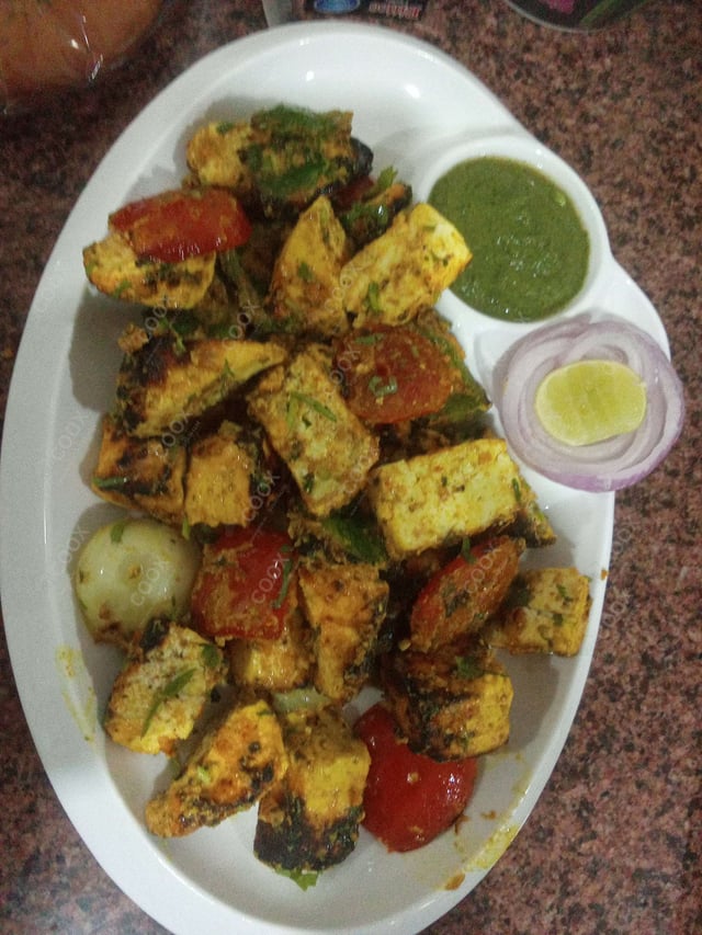 Delicious Paneer Tikka prepared by COOX