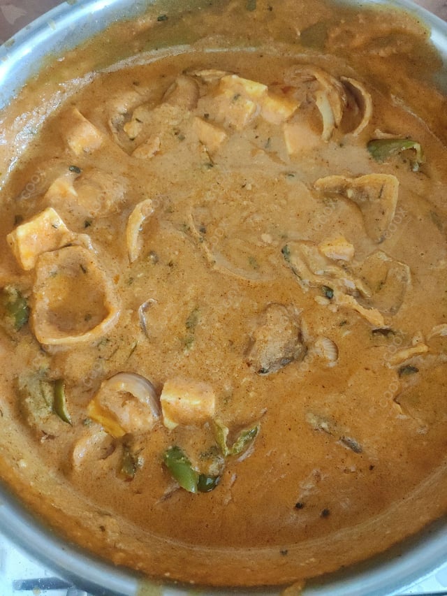 Delicious Kadhai Paneer prepared by COOX