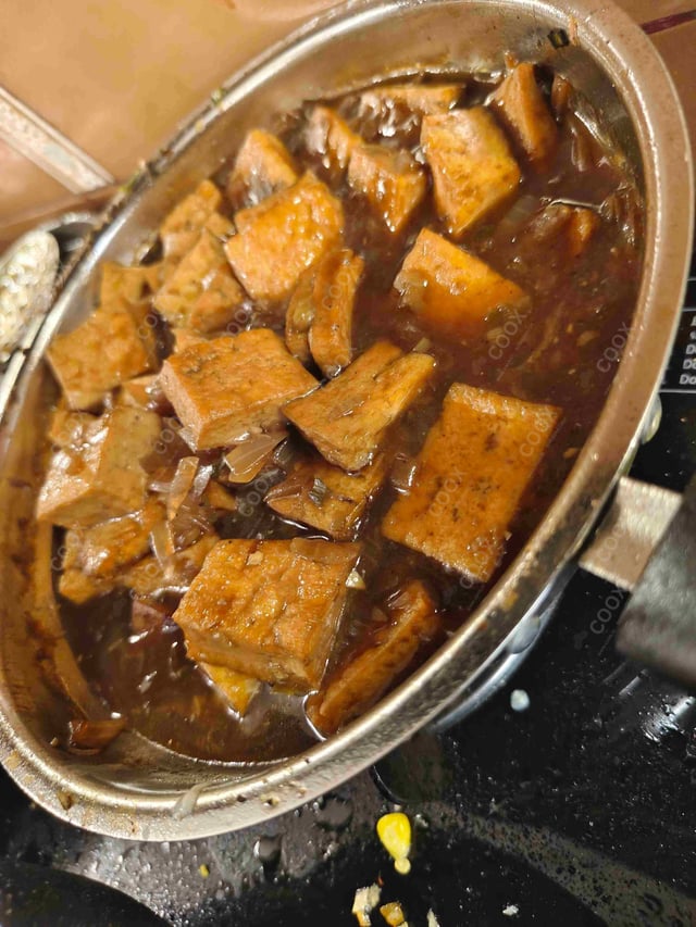 Delicious Tofu in Black Bean Sauce prepared by COOX