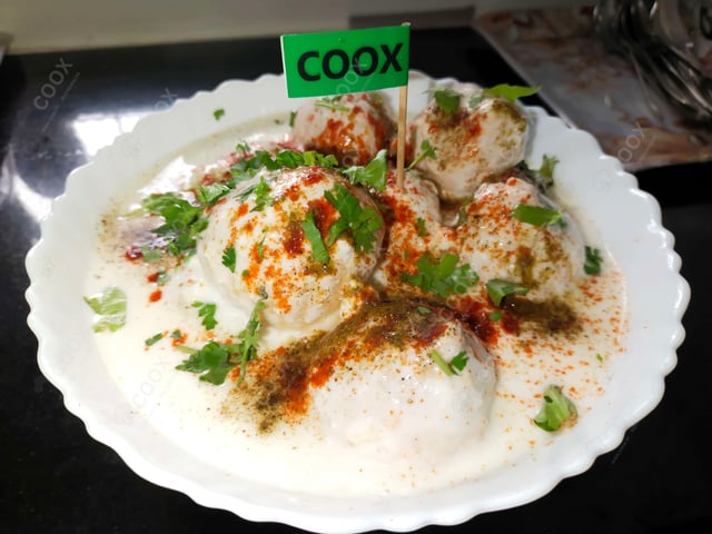 Delicious Dahi Bhalla prepared by COOX