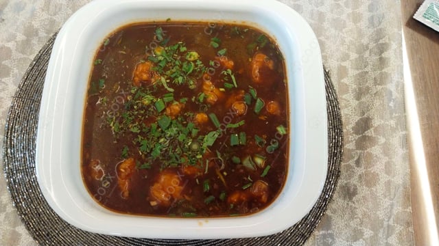 Delicious Chicken Manchurian (Gravy) prepared by COOX