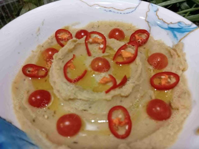 Delicious Hummus Dip prepared by COOX