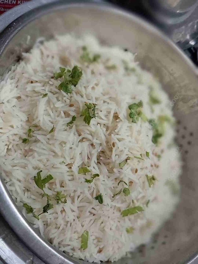 Delicious Jeera Rice prepared by COOX