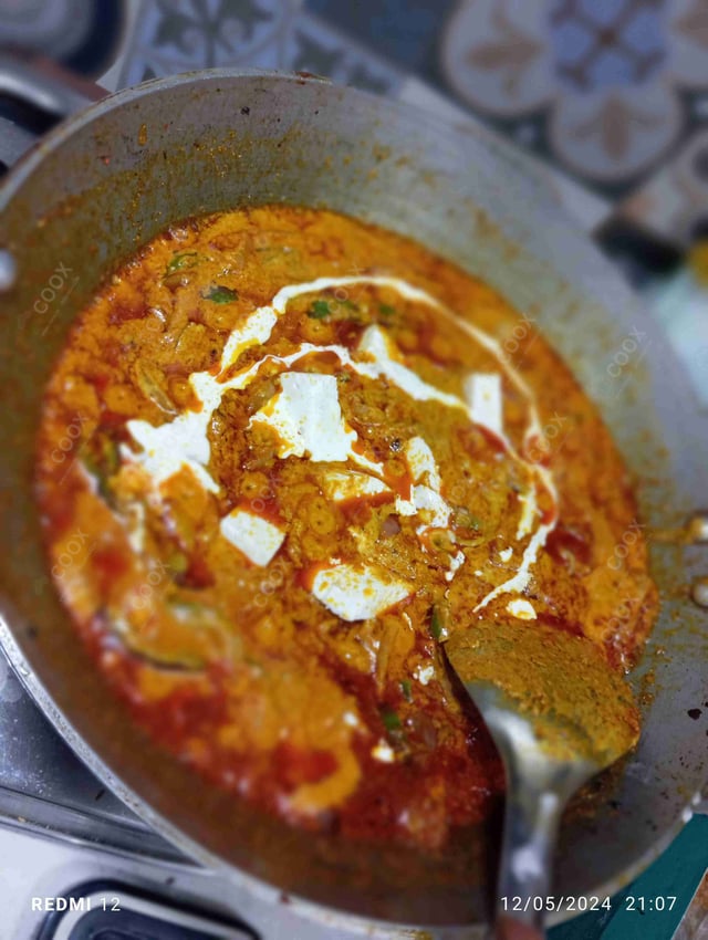 Delicious Kadhai Paneer prepared by COOX