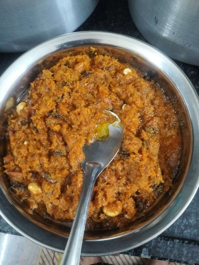 Delicious Gajar ka Halwa prepared by COOX