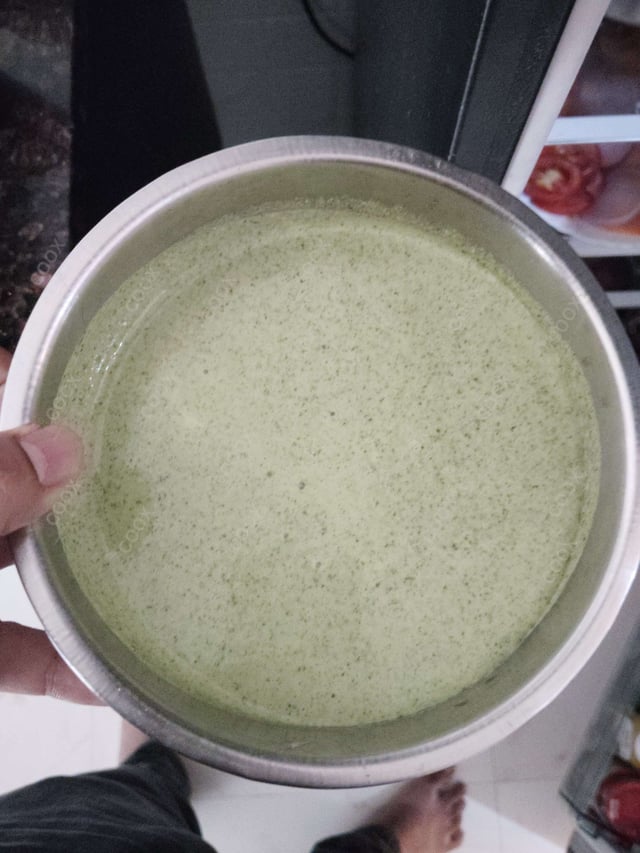 Delicious Green Chutney prepared by COOX