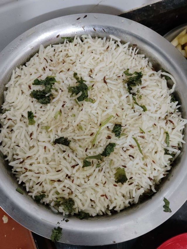 Delicious Jeera Rice prepared by COOX