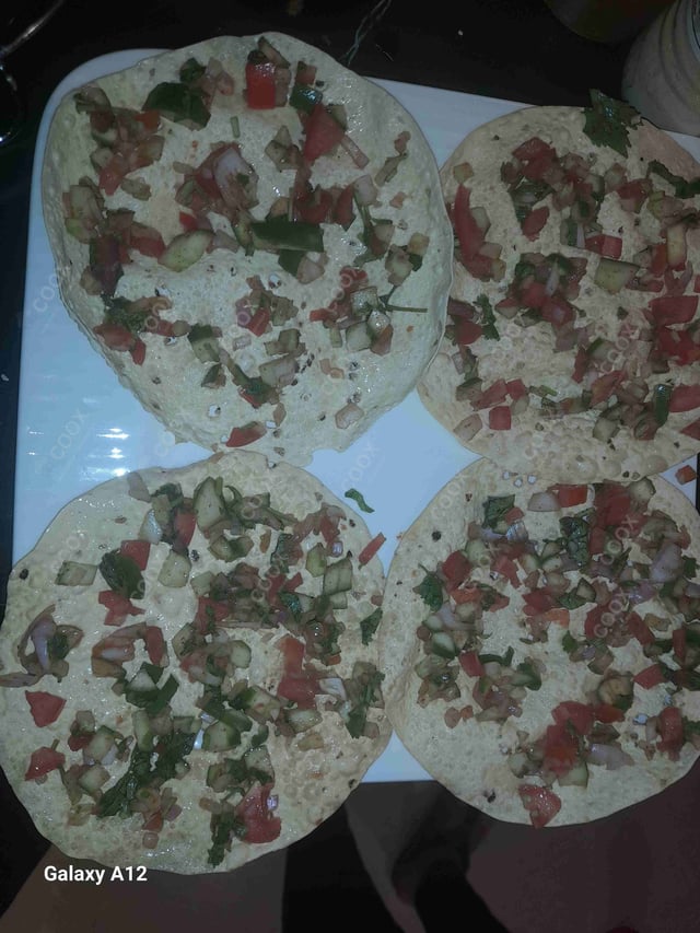 Delicious Masala Papad prepared by COOX