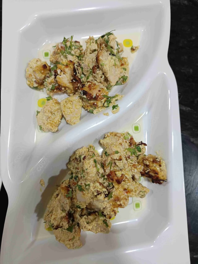 Delicious Murgh Malai Tikka prepared by COOX