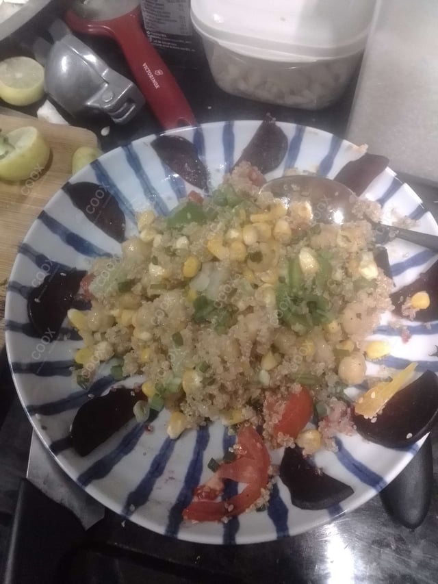 Delicious Quinoa Salad prepared by COOX