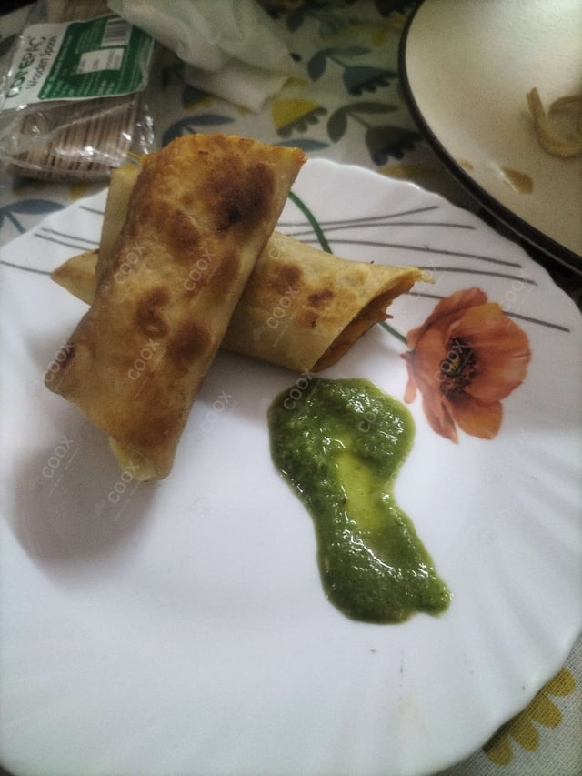 Delicious Veg Kathi Rolls prepared by COOX