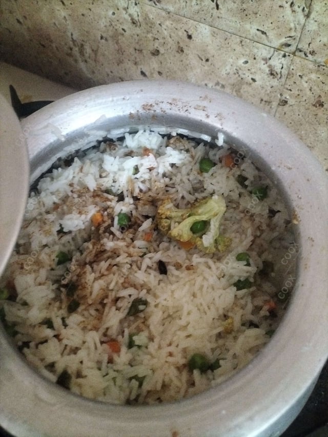 Delicious Veg Pulao prepared by COOX