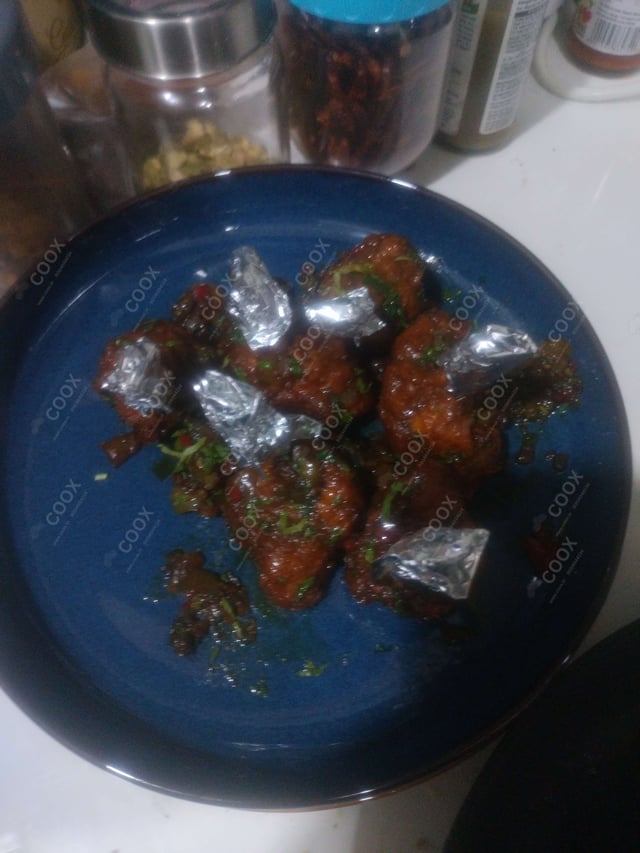 Delicious Chicken Lollipop prepared by COOX