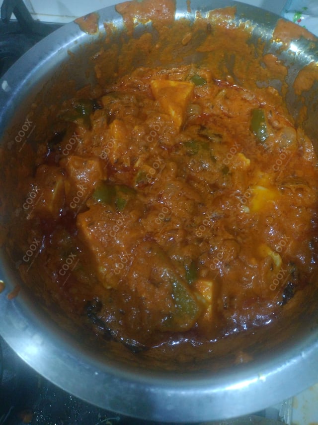 Delicious Kadhai Paneer prepared by COOX