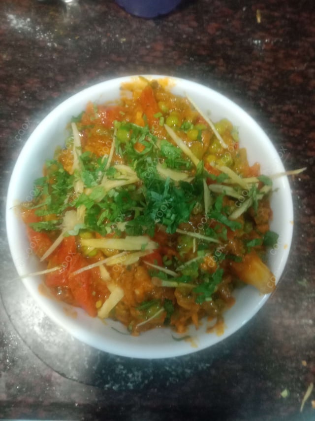 Delicious Veg Jalfrezi prepared by COOX