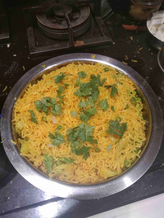 Delicious Veg Pulao prepared by COOX