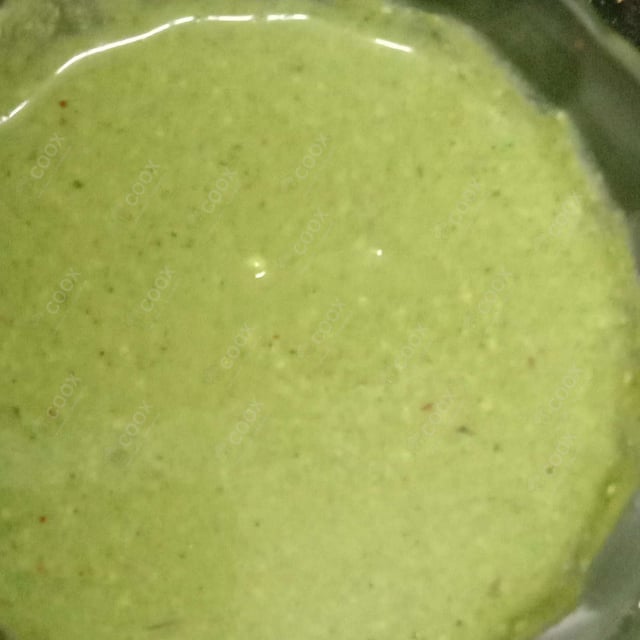 Delicious Green Chutney prepared by COOX