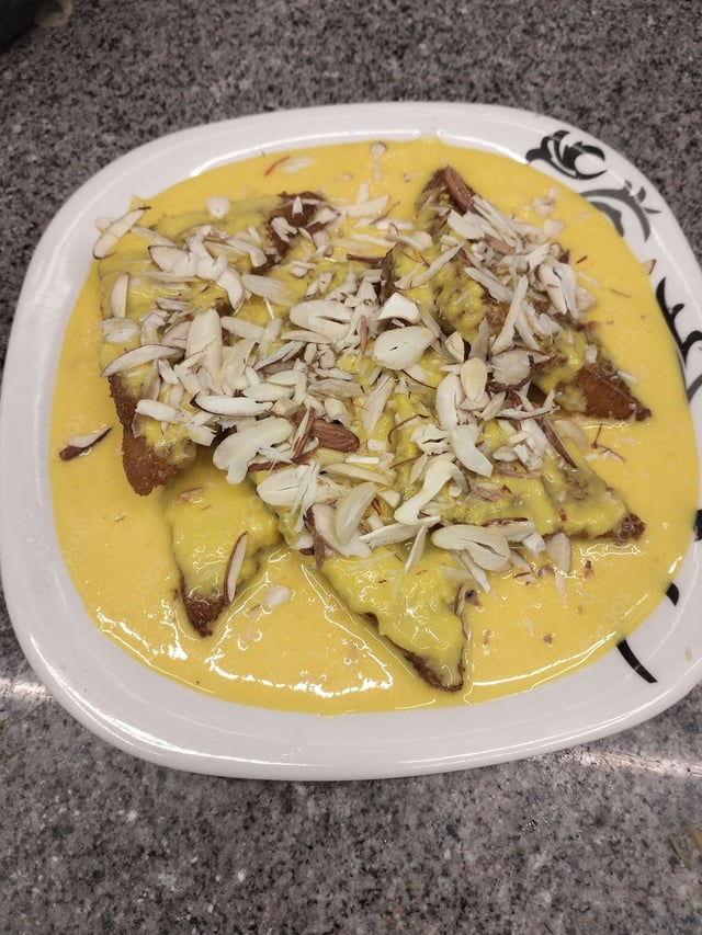 Delicious Shahi Tukda prepared by COOX