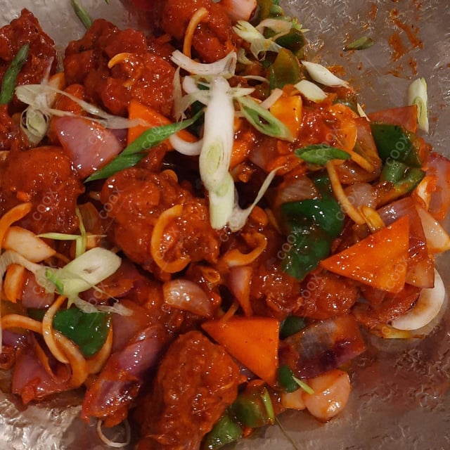 Delicious Chilly Chicken prepared by COOX