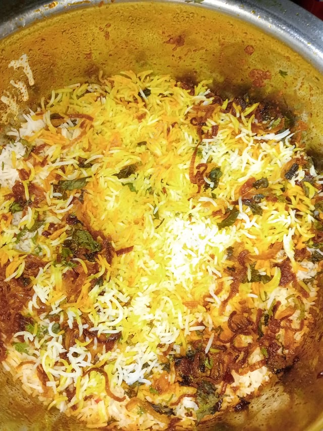 Delicious Egg Biryani prepared by COOX