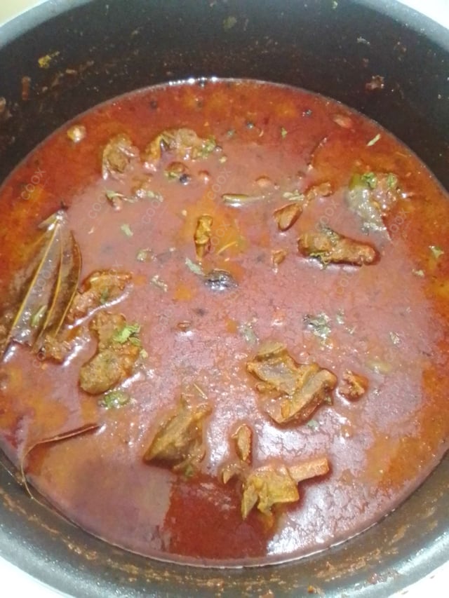 Delicious Mutton Rogan Josh prepared by COOX