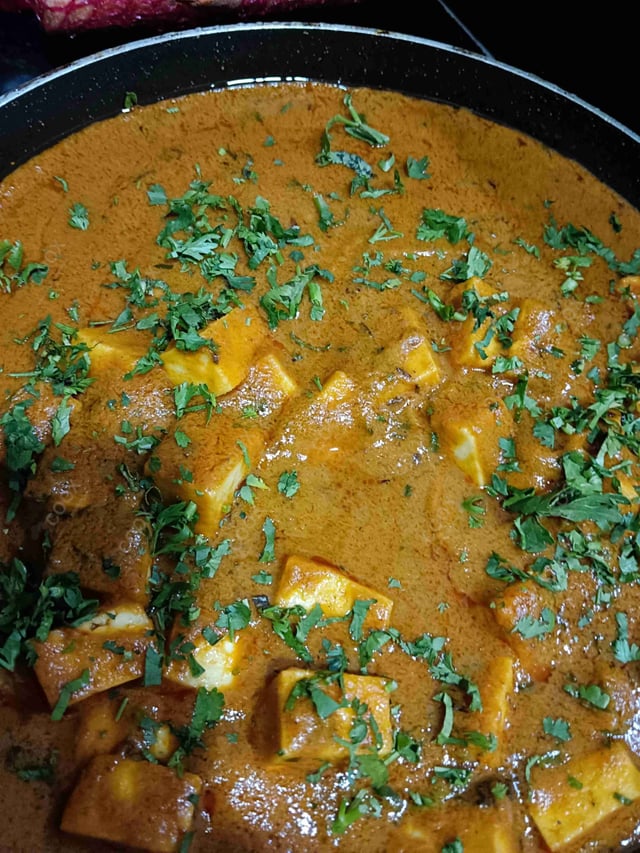 Delicious Shahi Paneer prepared by COOX