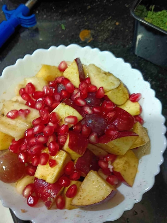 Delicious Fruit Chaat prepared by COOX