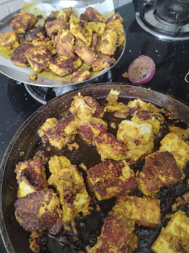 Delicious Paneer Tikka prepared by COOX