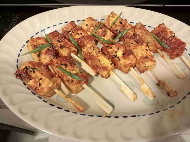 Delicious Thai Paneer Satay prepared by COOX