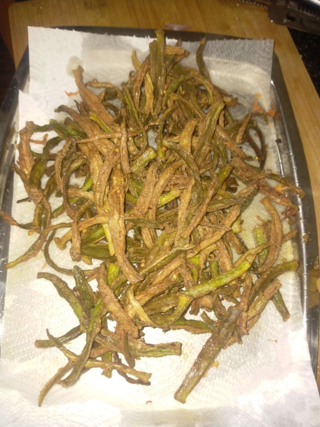 Delicious Kurkuri Bhindi prepared by COOX