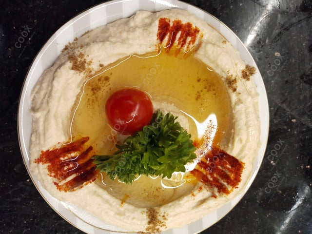 Delicious Hummus Dip prepared by COOX