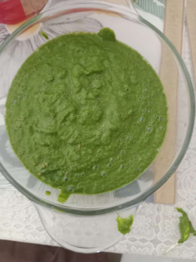 Delicious Green Chutney prepared by COOX