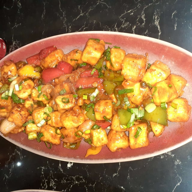 Delicious Chilly Paneer prepared by COOX