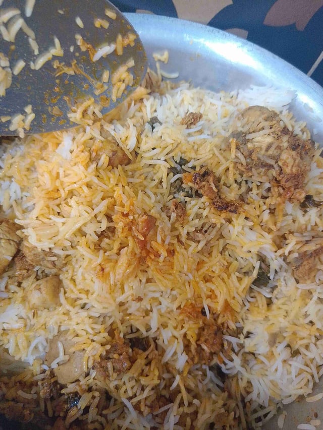 Delicious Chicken Biryani prepared by COOX