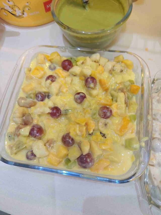 Delicious Fruit Pudding prepared by COOX