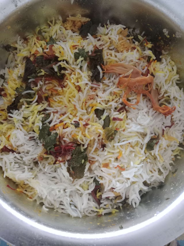 Delicious Veg Biryani prepared by COOX