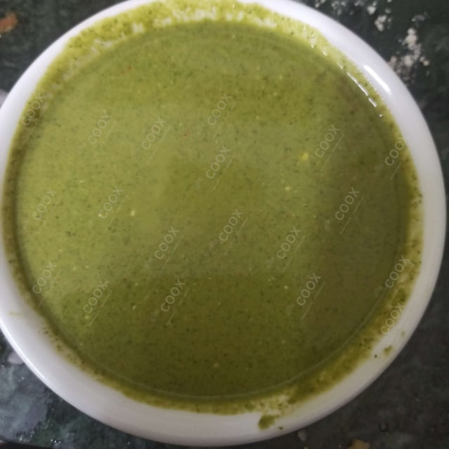 Delicious Green Chutney prepared by COOX