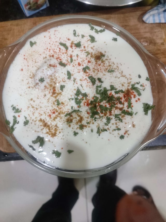 Delicious Dahi Bhalla prepared by COOX