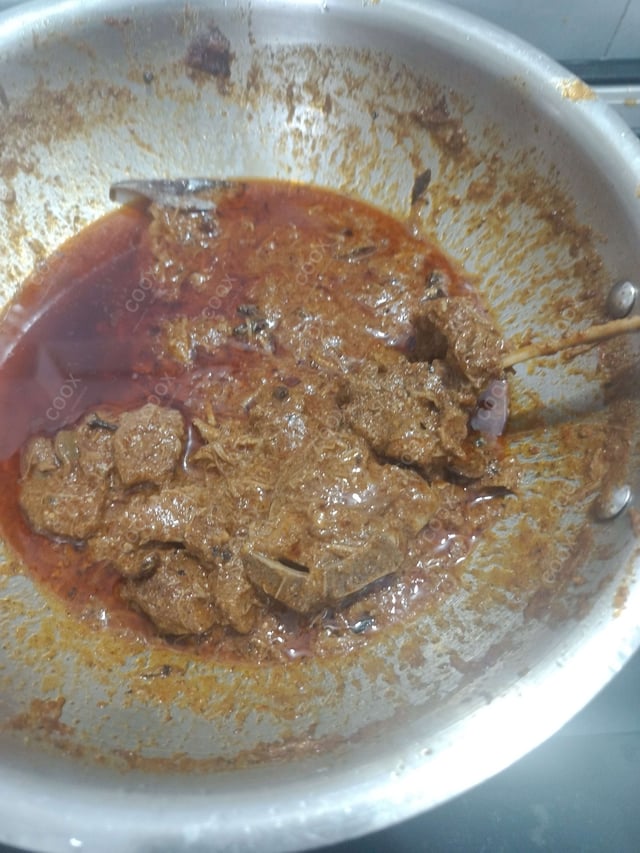 Delicious Mutton Rogan Josh prepared by COOX