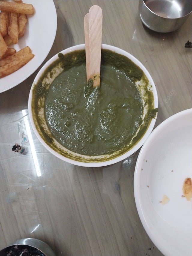 Delicious Green Chutney prepared by COOX