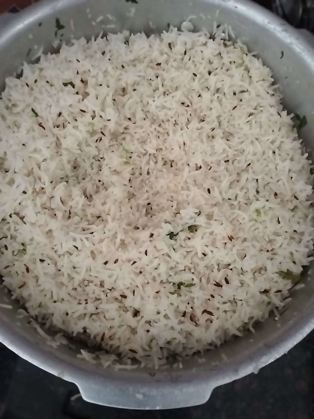 Delicious Jeera Rice prepared by COOX