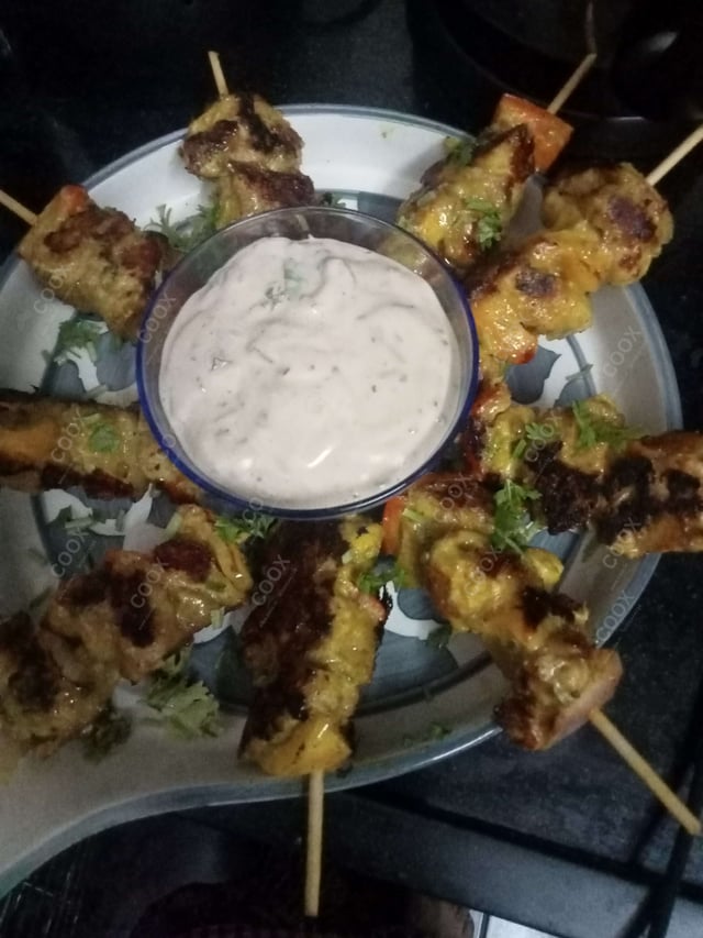 Delicious Chicken Shashlik prepared by COOX