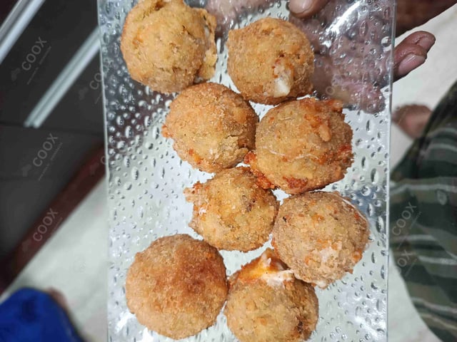 Delicious Fried Cheese Balls prepared by COOX