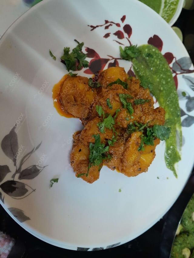 Delicious Aloo Chaat prepared by COOX