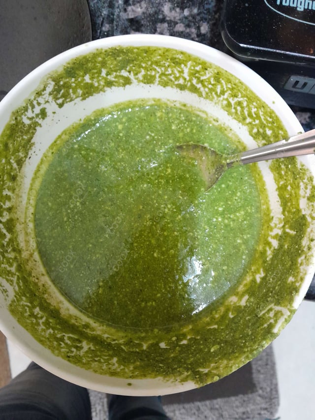 Delicious Green Chutney prepared by COOX