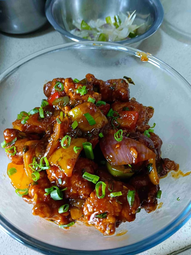 Delicious Chicken Manchurian (Dry) prepared by COOX