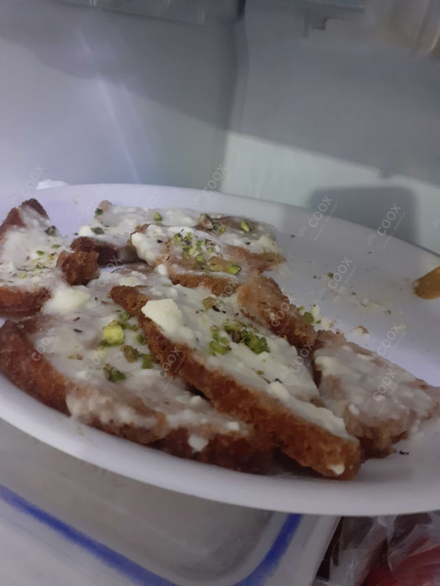 Delicious Shahi Tukda prepared by COOX